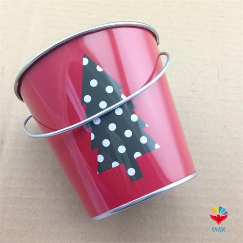 heat transfer film for metal bucket