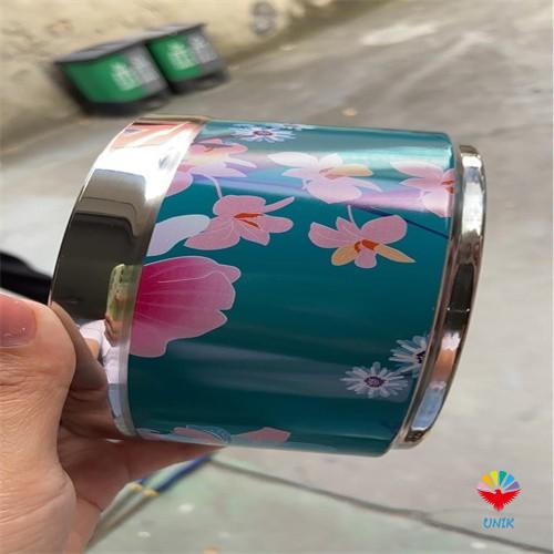 heat transfer film for metal bucket