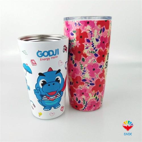 heat transfer film for metal cups