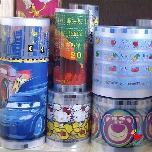 heat transfer printing film for various trash can