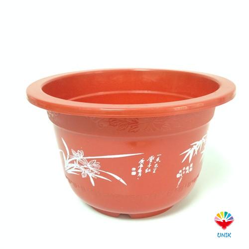 in mold label for plastic flower pot