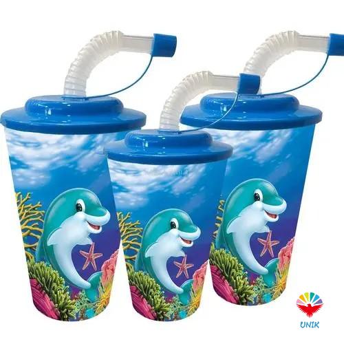 in mold label for plastic water bottle cup